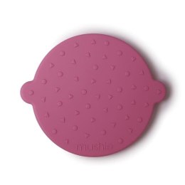 Mushie - Gryzak silikonowy FACE Bubblegum