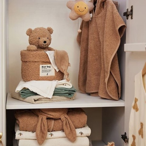 Jollein - kosz na pieluszki i akcesoria higieniczne BOUCLE Biscuit