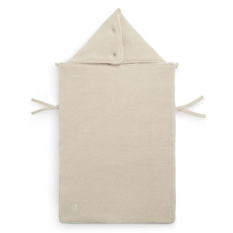 Jollein ciepły śpiworek do wózka i fotelika BASIC KNIT Nougat