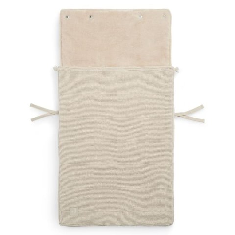 Jollein ciepły śpiworek do wózka i fotelika BASIC KNIT Nougat