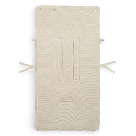 Jollein ciepły śpiworek do wózka i fotelika BASIC KNIT Nougat