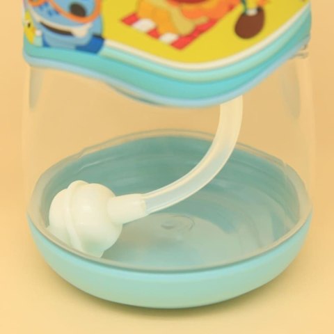 Marcus & Marcus butelka/bidon z obciążoną słomką 3D 2w1 350 ml Mint Ollie