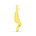 Matchstick Monkey gryzak silikonowy sensoryczny ze szczoteczką BioCote Banana