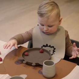 Nuuroo podkładka silikonowa na stół dla dzieci Miś TEDDY Caramel Cafe