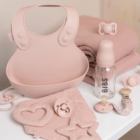 BIBS Butelka Szklana dla Noworodków 110 ml BLUSH