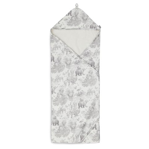 Jollein ręcznik z kapturkiem 75x75 cm PIMPELMEES FOREST ANIMALS