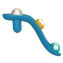 Matchstick Monkey zabawka do kąpieli zjeżdżalnia z piłeczkami Blue