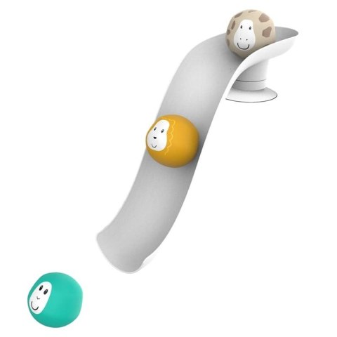 Matchstick Monkey zabawka do kąpieli zjeżdżalnia z piłeczkami White