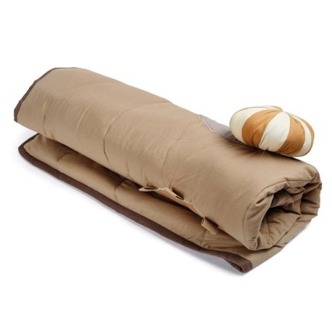 Nuuroo mata sensoryczna dla niemowląt BIO bawełna CIRCUS Light Brown