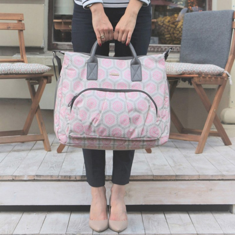 ENJOY JOISSY to pojemna torba dla mamy w miejskim stylu - pink lady