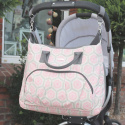 ENJOY JOISSY to pojemna torba dla mamy w miejskim stylu - pink lady