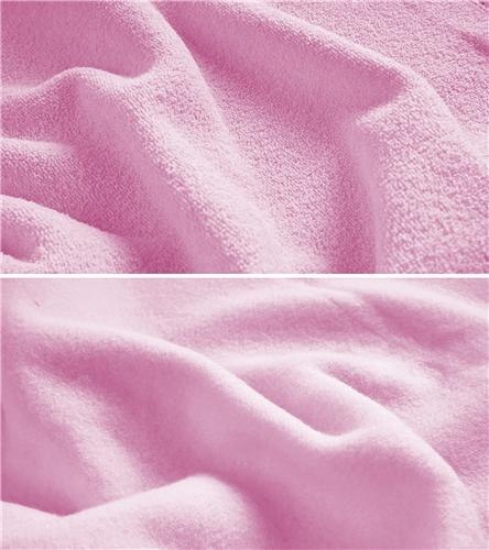 Miękkie okrycie kąpielowe Owieczka Frotte Sensillo - Różowy