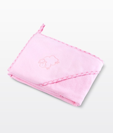 Miękkie okrycie kąpielowe Owieczka Frotte Sensillo - Turkusowy