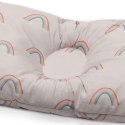 Muumee - poduszka 4 w 1 do karmienia na rękę + ochraniacz do łóżeczka z BIO bawełny organicznej RAINBOW