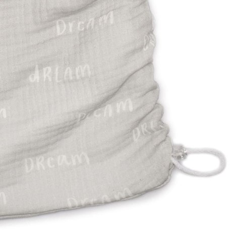 Hi Little One śpiworek do spania dwustronny TOG 1,0 BIO bawełna GROW UP DREAM/WHITE muumee