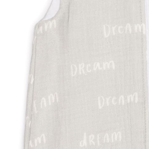 Hi Little One śpiworek do spania dwustronny TOG 1,0 BIO bawełna GROW UP DREAM/WHITE muumee