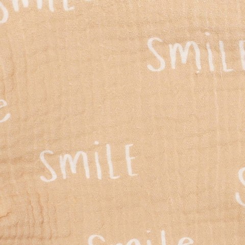 Hi Little One śpiworek do spania dwustronny TOG 1,0 BIO bawełna GROW UP SMILE/WHITE muumee