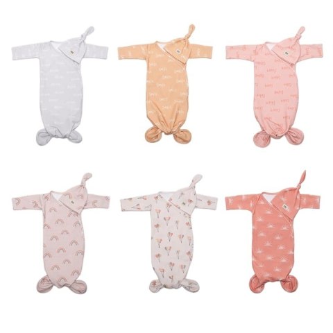 Hi Little One śpiworek dla Noworodka wielofunkcyjny TOG 0,5 BIO bawełna FISH DREAM muumee