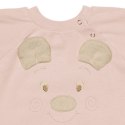 Pom Pom - rampers OverSize BOHO TEDDY Blush roz M