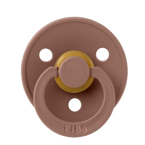 BIBS COLOUR SYMMETRICAL 2-PACK BLUSH & WOODCHUCK S Smoczek Symetryczny kauczuk Hevea