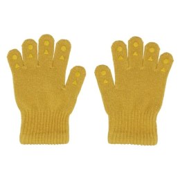 GoBabyGo antypoślizgowe rękawiczki ułatwiające chwytanie Mustard 12 m+