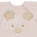 Pom Pom - rampers OverSize BOHO TEDDY Dark Pink roz M