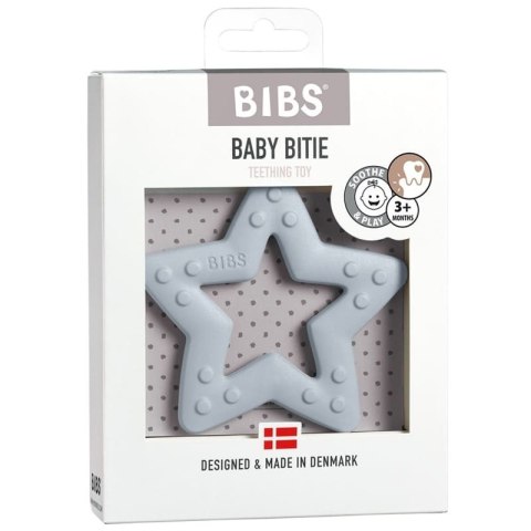 BIBS BABY BITIE STAR BABY BLUE gryzak dla niemowlaka