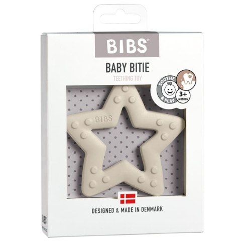 BIBS BABY BITIE STAR IVORY gryzak dla niemowlaka
