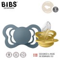 BIBS COUTURE 2-PACK MUSTARD & PETROL M Smoczek ortodontyczny silikonowy