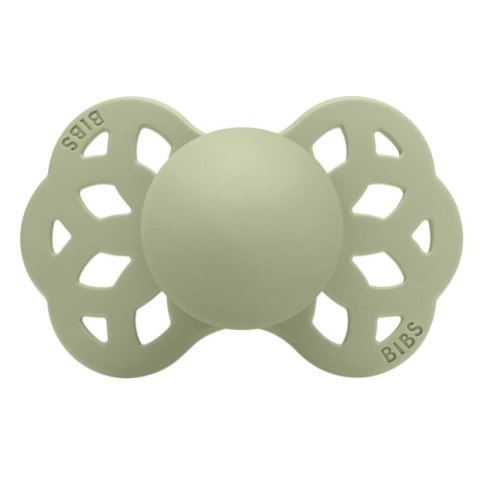 BIBS INFINITY ANATOMICAL SAGE S Smoczek ortodontyczny silikonowy