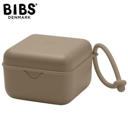 BIBS PACIFIER BOX DARK OAK 2 w 1 etui do smoczków oraz pojemnik do sterylizacji smoczków
