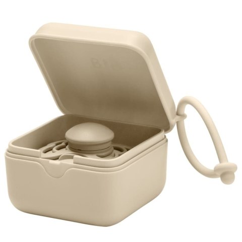 BIBS PACIFIER BOX VANILLA 2 w 1 etui do smoczków oraz pojemnik do sterylizacji smoczków
