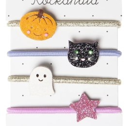 Rockahula Kids gumki do włosów dla dziewczynki 4 szt. Spooky Halloween