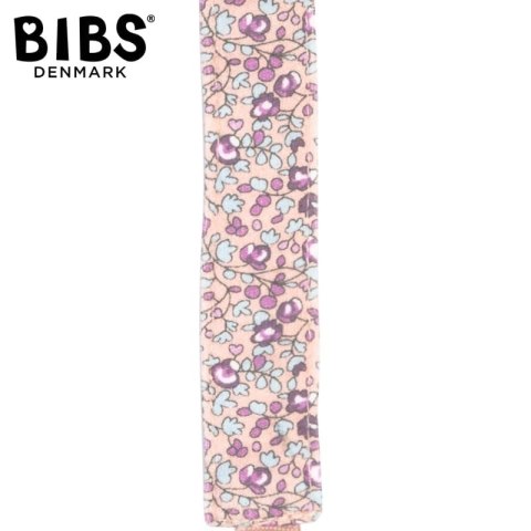 BIBS LIBERTY BANDANA BIB & CLIP ELOISE BLUSH zestaw bandanka śliniak + zawieszka do smoczka