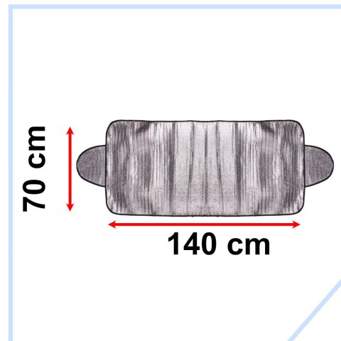 Mata osłona na szybę antyszronowa przeciwsłoneczna samochodowa na przednią szybę