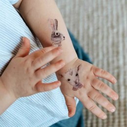 NUUKK - wegański tatuaż dla dzieci BUNNIES