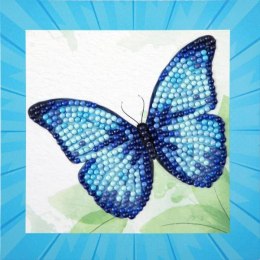 Diamond Dotz Blue butterfly Diamentowa mozaika Motyl DTZ5004 p4