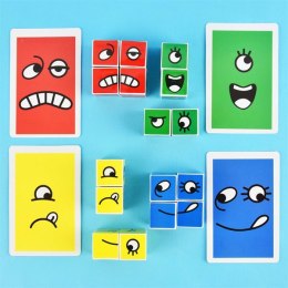 Gra Montessori - puzzle sensoryczne Emocje