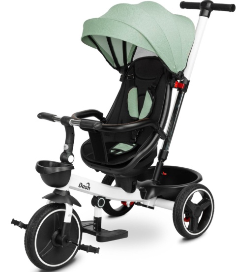 Trójkołowy rowerek TOYZ Dash - GREEN