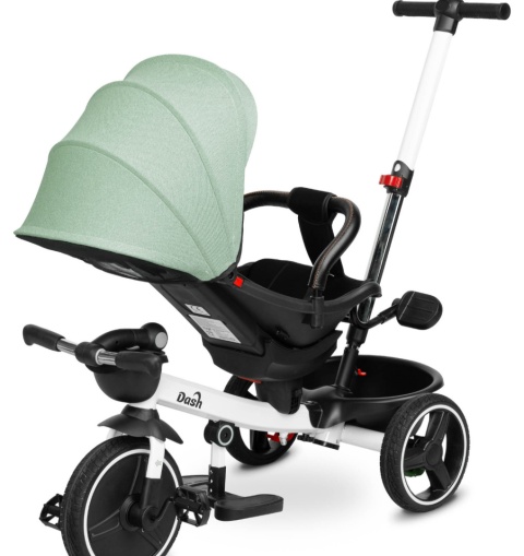 Trójkołowy rowerek TOYZ Dash - GREEN