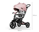 MILLY MALLY 4086 Qplay Rowerek trójkolowy New Prime Pink