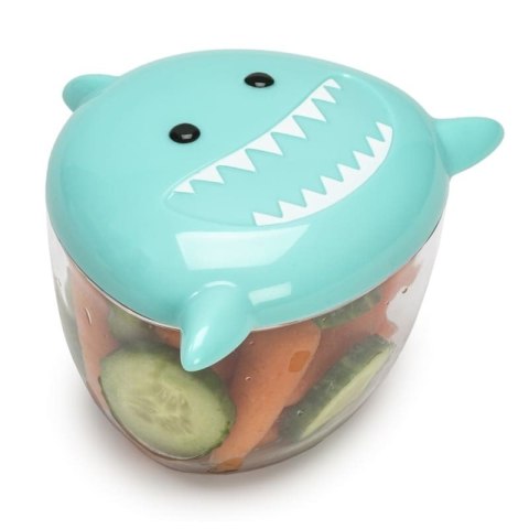 Melii - 2 sensoryczne pojemniki na przekąski Shark & Lion