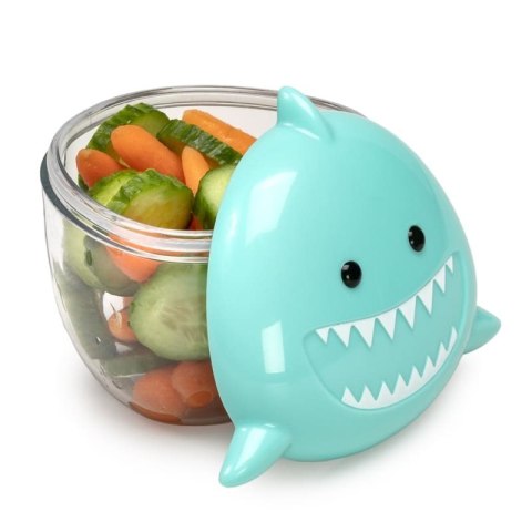 Melii - 2 sensoryczne pojemniki na przekąski Shark & Lion