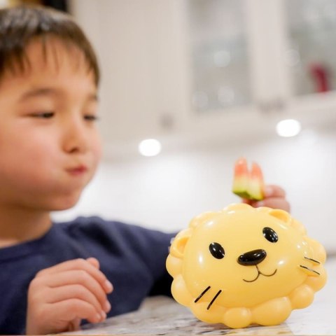 Melii - 2 sensoryczne pojemniki na przekąski Shark & Lion