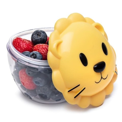 Melii - 2 sensoryczne pojemniki na przekąski Shark & Lion