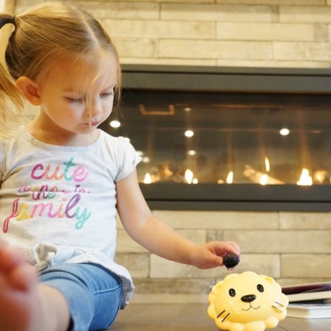 Melii - 2 sensoryczne pojemniki na przekąski Shark & Lion