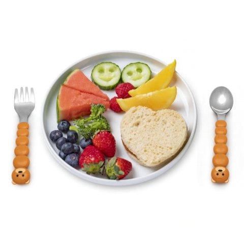 Melii - 2 zestawy sztućców - Shark & Bear