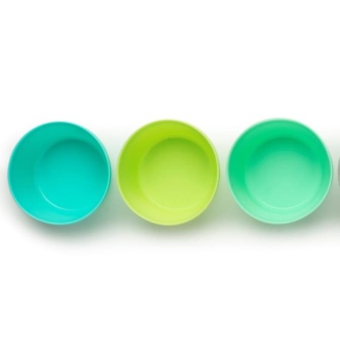 Melii 6 silikonowych pojemników na jedzenie RAINBOW