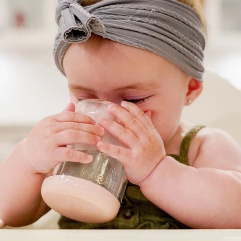 Melii - kubeczek z podwójną ścianką 145 ml Bear Pink