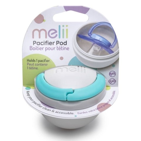 Melii - pudełeczko na smoczki Grey Blue